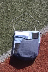 Image 2 of Recycled Denim Bag 2