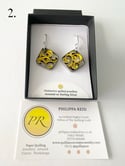 Quilliance - Square Swirl Earrings 
