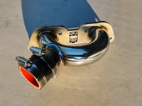 Image 2 of XS650 2 into 1 Intake (Polished Stainless)
