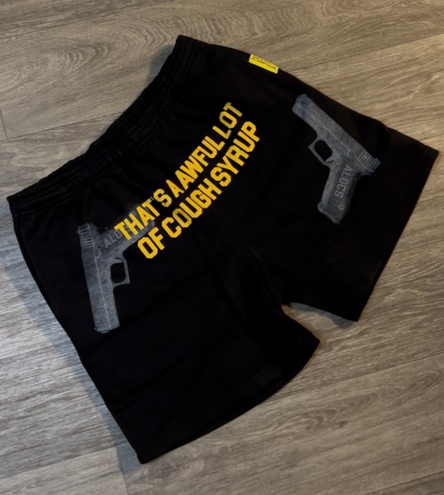 Image of Cough Syrup Gun Shorts