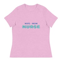 Image 3 of Wife - Mom - Nurse - T-Shirt