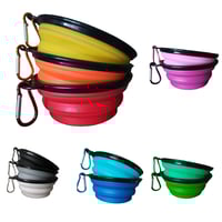 Collapsible dog bowl 
