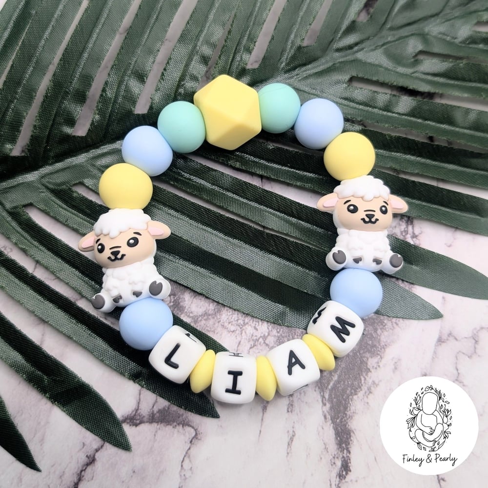 TEETHING RING: 3D Sheep