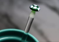 Image 1 of Mushroom Glass Stir Stick