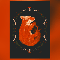 Affiche A5 Renardeau