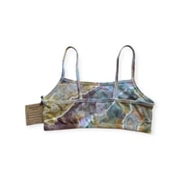 Image 5 of M (36) Bralette in Earthy Geode Ice Dye