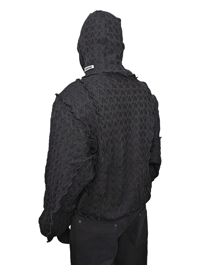 Image 4 of ARMOR BLACK HEAVY KNIT HOOD