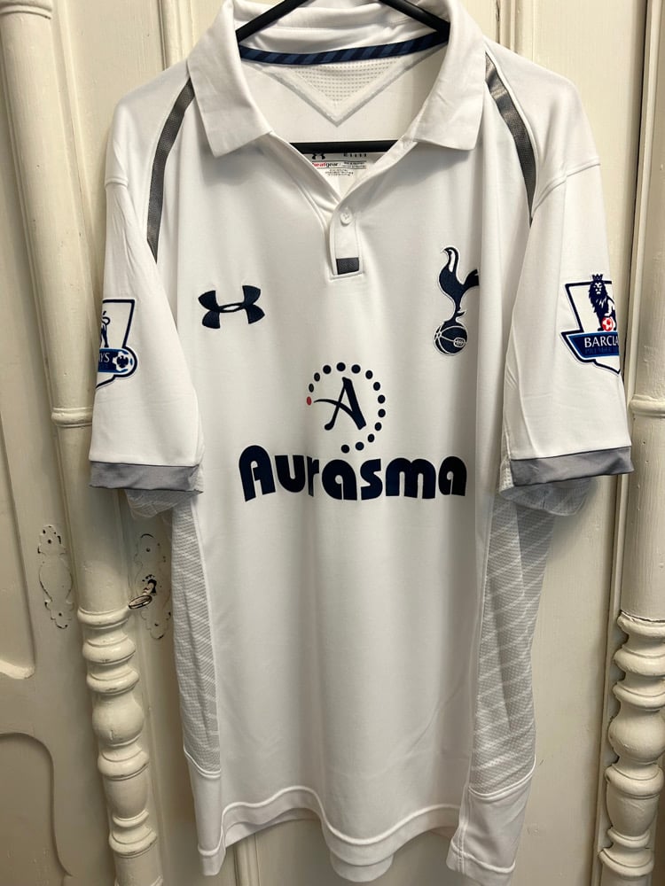 Image of Tottenham Hotspur “DEMPSEY 2” 2012/13 Home Shirt + PL patches (M)