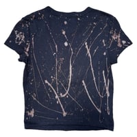 Image 4 of “PIERCED TONGUE” Custom Hand Painted Baby Tee SMALL
