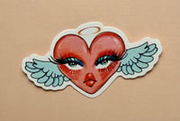 Image 1 of ANGEL HEART VINYL STICKER