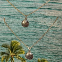 Image 1 of Sand Dollar Pendant Necklace