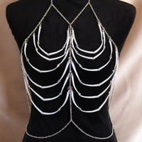 Image 2 of “Camilla” Body chain (silver) 
