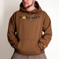 Image 2 of BROWN - VALIANT HOODIE 