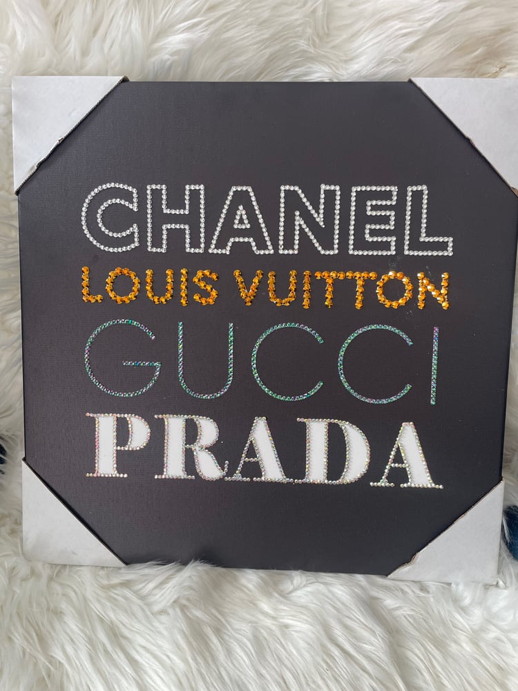 Image of Blinged Designer Wall Hanging (Large) 