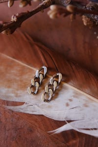 Image 1 of Curb Chain Earrings