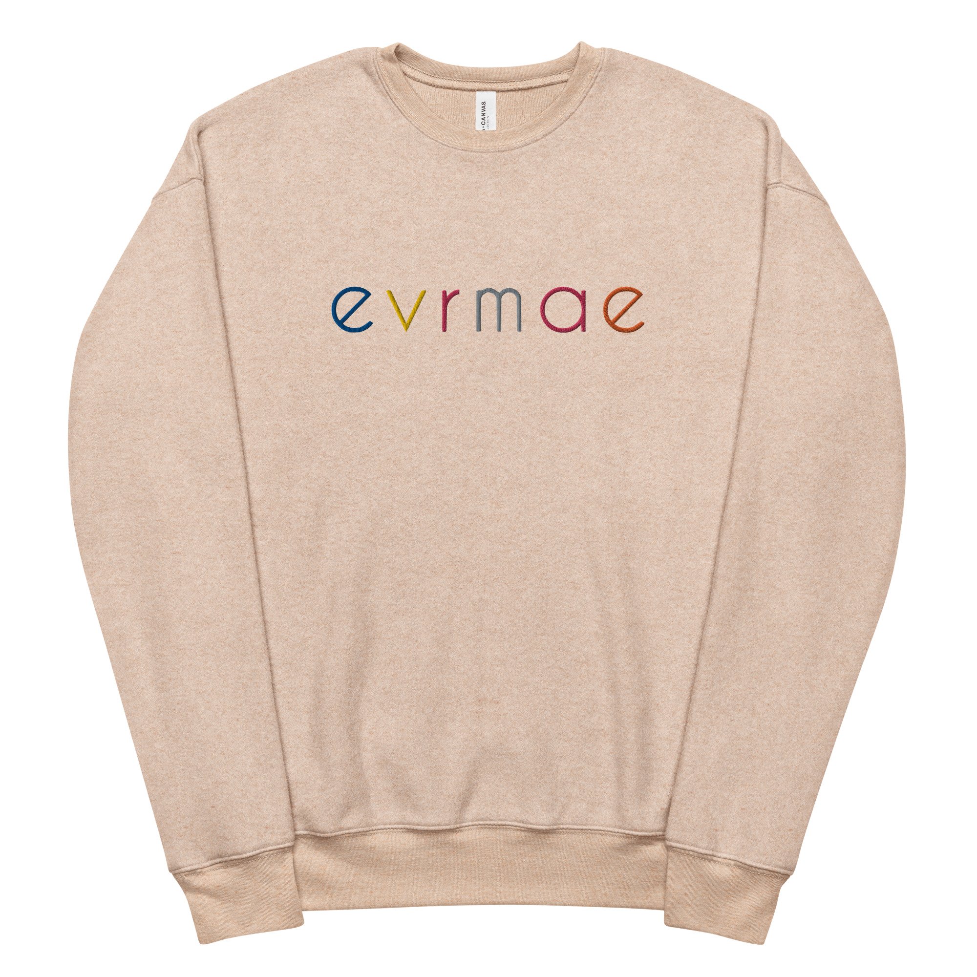 Image of evrmae unisex sueded fleece sweatshirt