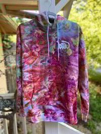 Image 2 of LARGE Be Gay Do Crime Godzilla Tie Dye Hoodie 6