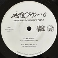 Image 1 of K-DEF & SOUTHPAW CHOP "CASTLY TOWN STEEL" LIMITED EDITION 7" VINYL (JAPANESE IMPORT)
