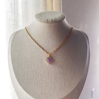 Image 3 of AMETHYST HEART SET