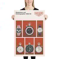 Image 3 of Heuer 1968/69 catalog poster