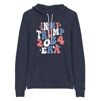 Image 1 of In My Trump 2024 Era Retro Unisex Hoodie from PatriotsCo