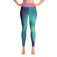 Image 1 of AURORA YOGA LEGGINGS 