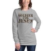 Image 14 of Soldier For Jesus Unisex Long Sleeve Tee