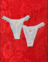 Image 7 of Kütz Key to the Heart Lace Thongs 