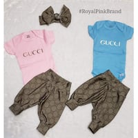 Image 2 of Designer Pants Set