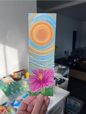 Hibiscus Talks With Sun Bookmark 