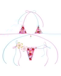 Image 1 of My melody flower bikini