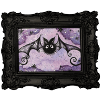 ‘Purple Soot Bat I’ Original Painting