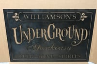 Image 2 of Underground Speakeasy Bar Sign