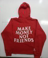 Image 4 of RED CROP HOODIE JOGGING SET