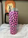 Image of #10 40oz Hot Pink Leopard Travler