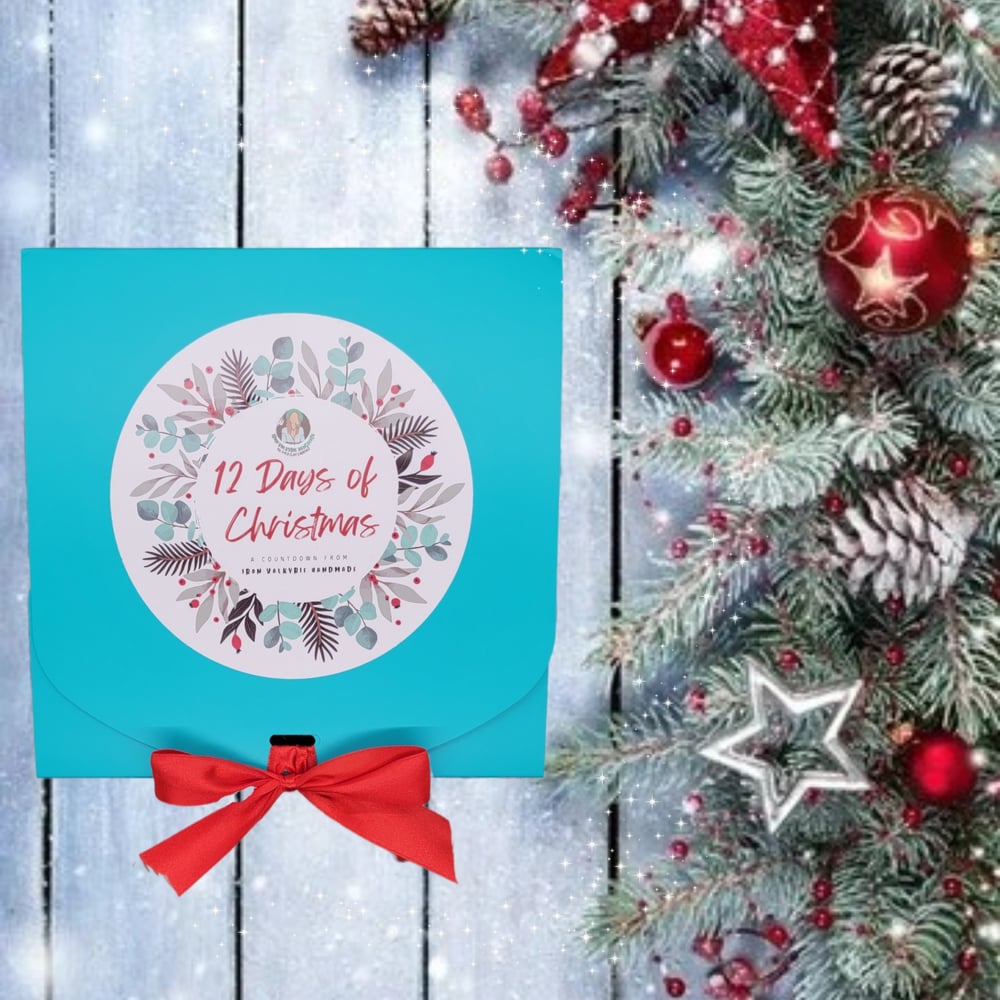 Image of 12 DAYS OF CHRISTMAS - CLAY COUNTDOWN BOX *PRE-ORDER*