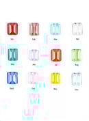 Image 2 of Ivory Glass Pearl Birthstone Stretch Bracelet