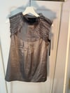 F21 GREY LAYERED TOP 
