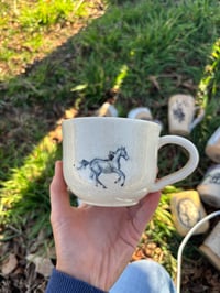 Image 1 of Wild horses mug