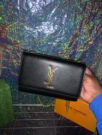 Image 1 of YSL GRAINED LEATHER