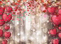 Image 2 of 8 by 8 and 10 by 8 Family Backdrop and 6 by 8
