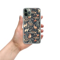 Image 4 of Woodland Creatures Boho Cottagecore Nature Inspired Cute Clear Case for iPhone®