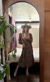 70s indian hand blocked cotton dress
