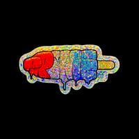 Prime Popsicle Glitter Sticker