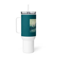 Image 8 of Travel mug with a handle (Psalms 9;11)