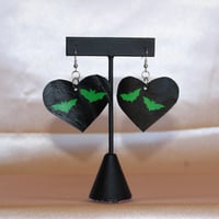 Image 1 of Green Bat Hearts