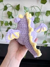 Image 4 of chonky dragon plushie