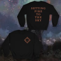 'Setting Fire' Crew Neck