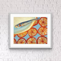 Image 5 of Citrus Sardine Print