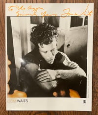 Tom Waits Signed - 8 X 10 glossy!